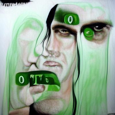 Peter Steele of Type O Negative Portrait