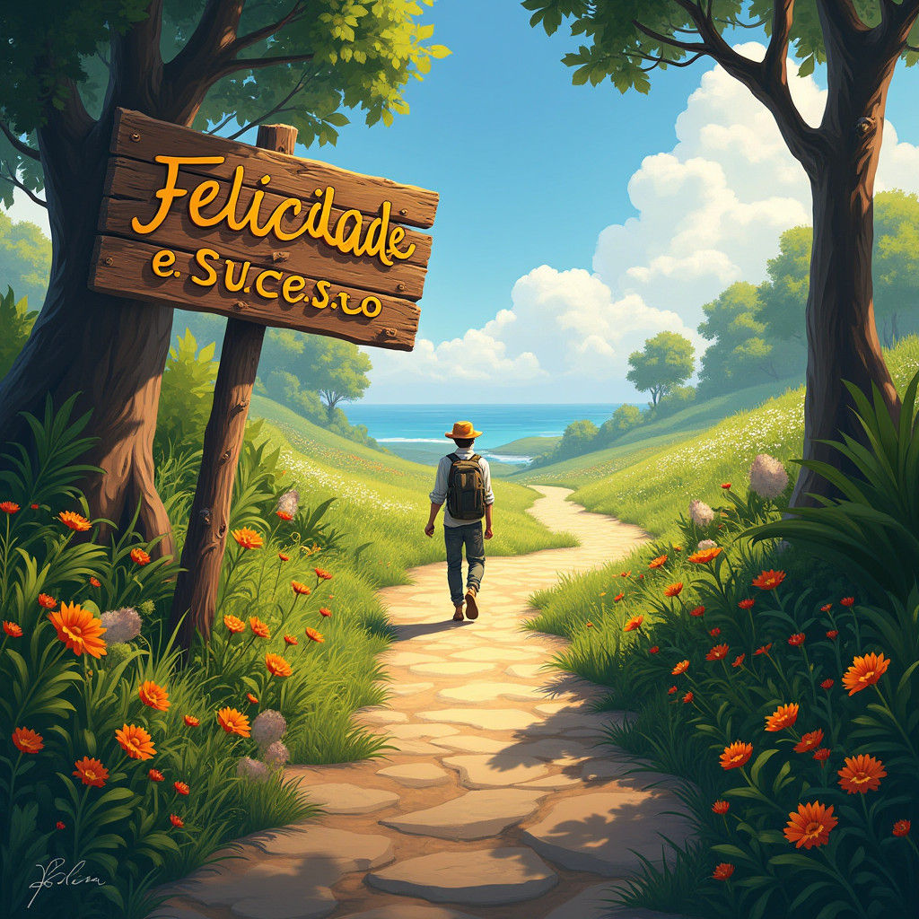 Path to Happiness and Success in Digital Art