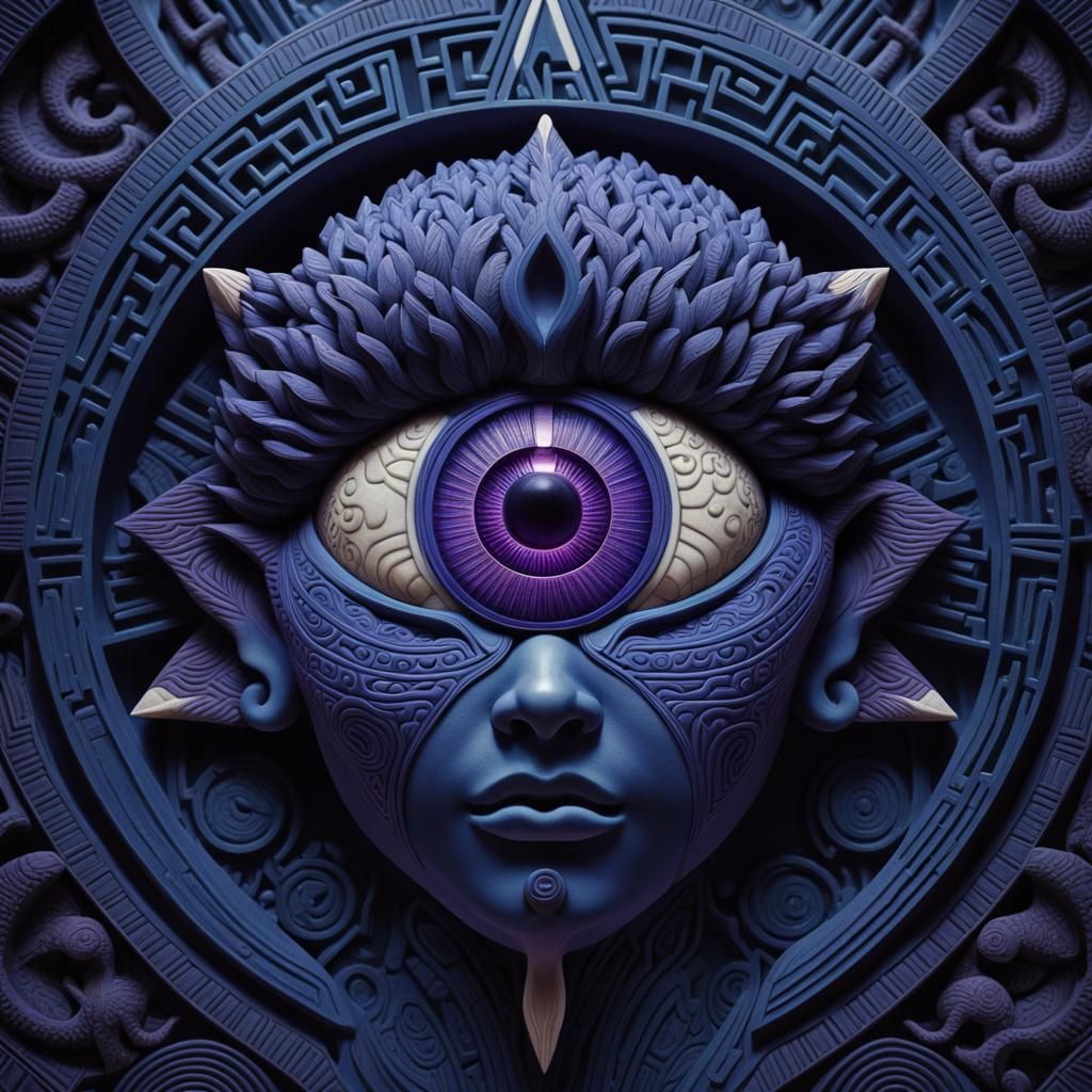 Luminescent Pineal Gland with Third Eye: Occult Concept