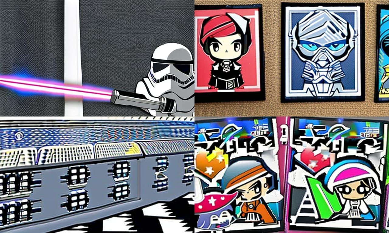 Star Wars Anime Manga Coloring Page