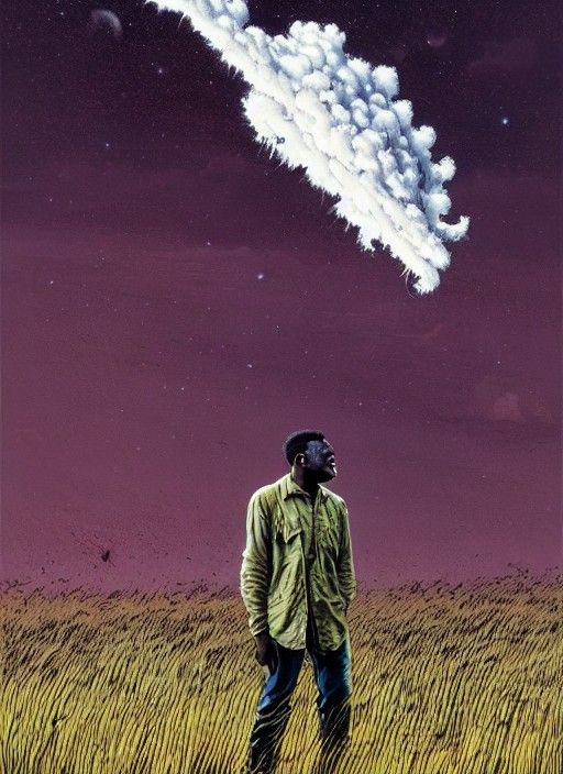 Daniel Kaluuya and Strange Ranch Cloud, Cartoon Style