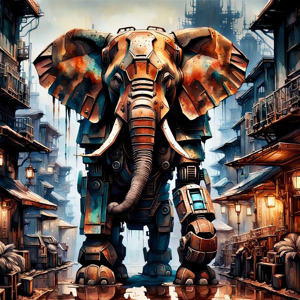 mecha elephant 2