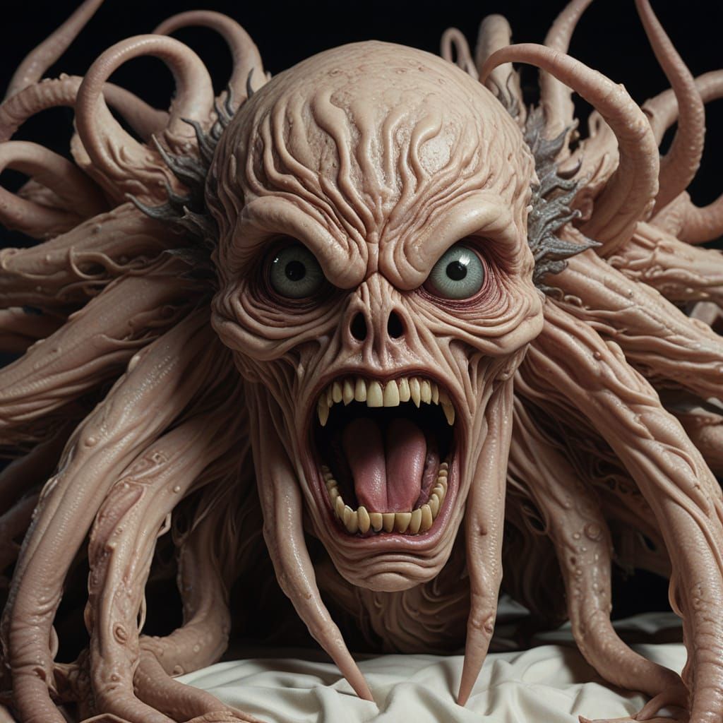 Horrifying Human Mutation into Monstrous Entity