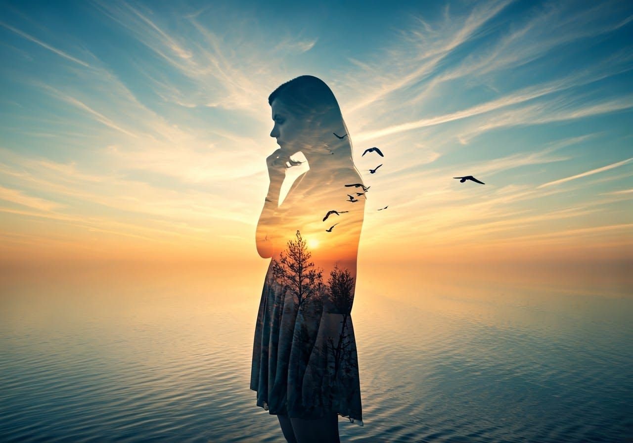 Ethereal Dreamer Soars on Whimsical Wings