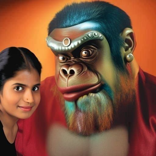 Person Wearing a Red Shirt