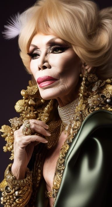 portrait of Amanda Lear