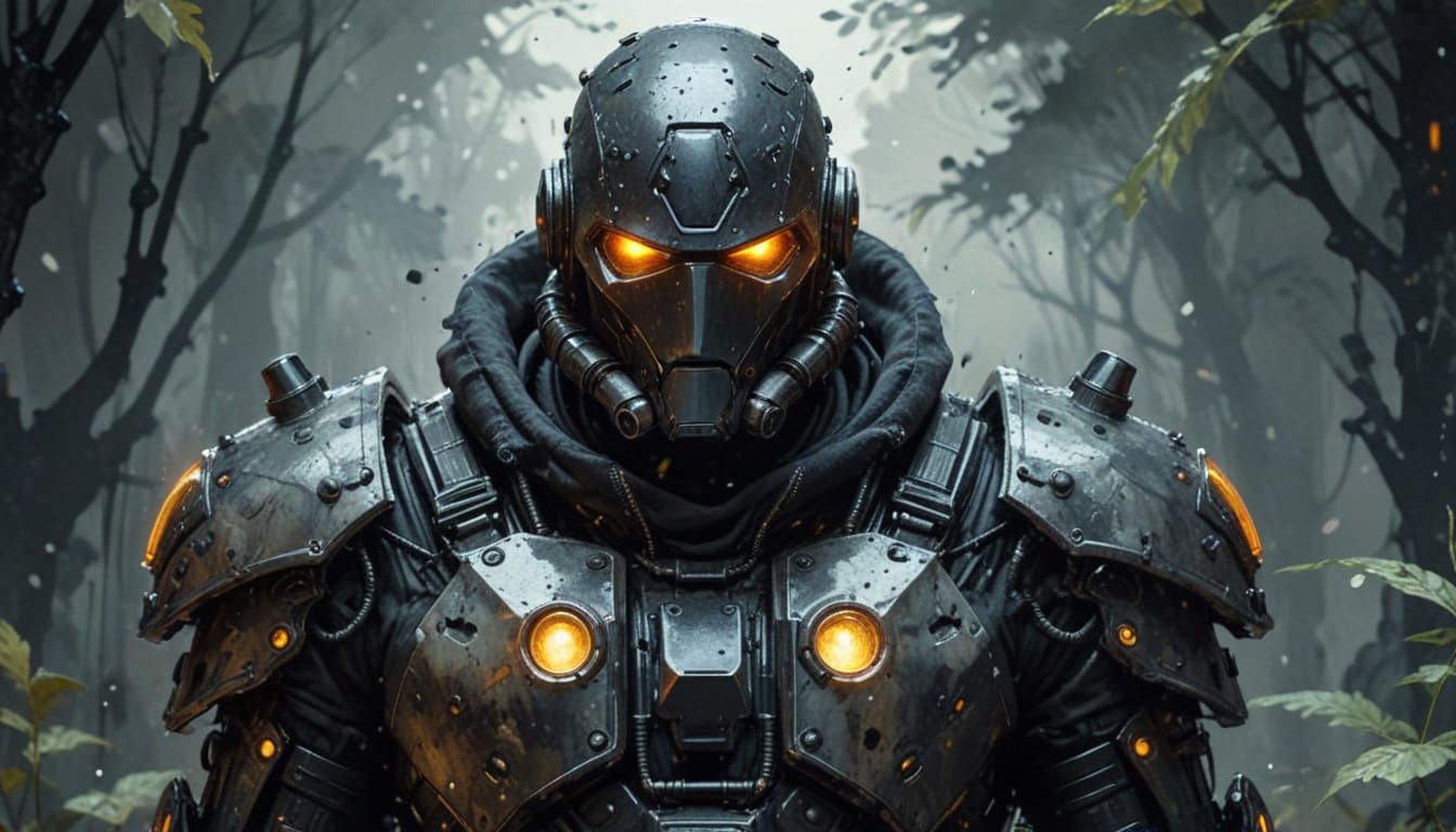 Cyber Nomad in Polka Dot Style