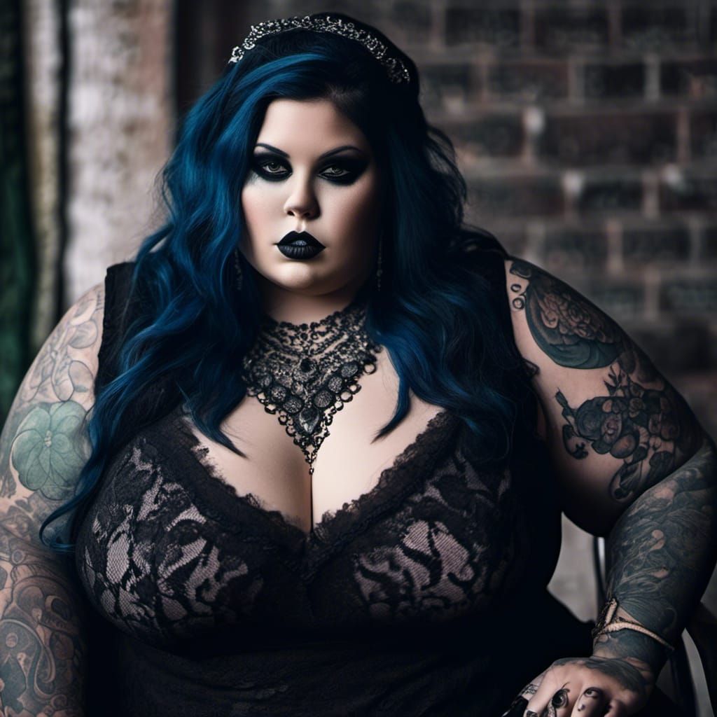 Bbw Gothic style.