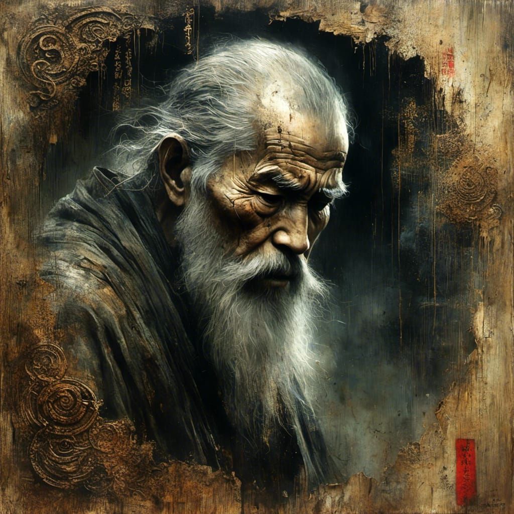 Contemplative Monk: Serenity Before the Storm