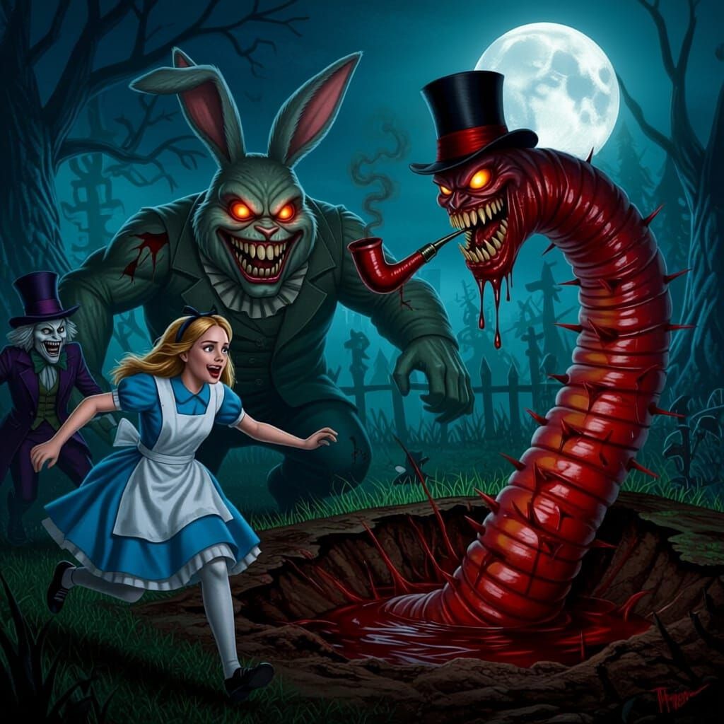 Alice's Horrific Nightmare Wonderland Adventure