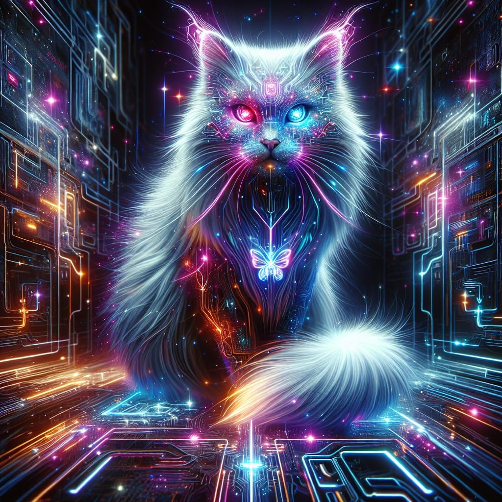 Cat in Cyberspcace