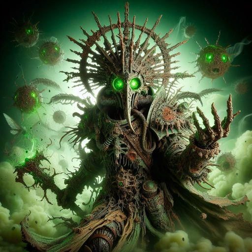 Plague Lord Malakar in Rotting Decay Armor