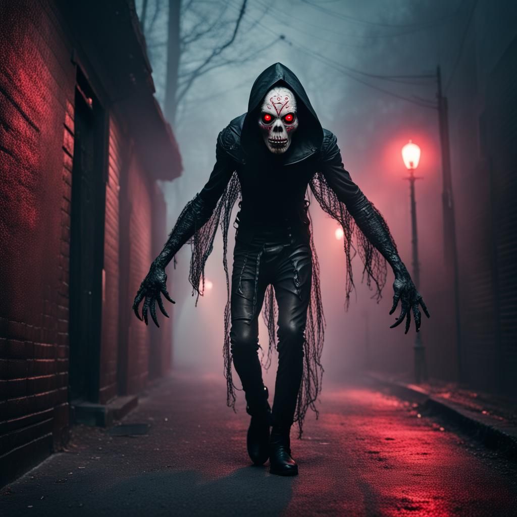 Lovecraftian Creature in Dia de los Muertos Style