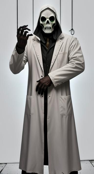 Slender Man in Abandoned Lab: Cinematic Horror