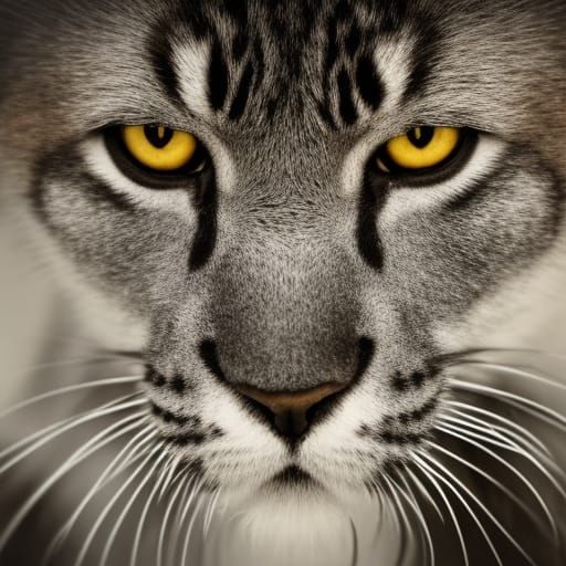 Animal Portrait in Bokeh, Professional Photography