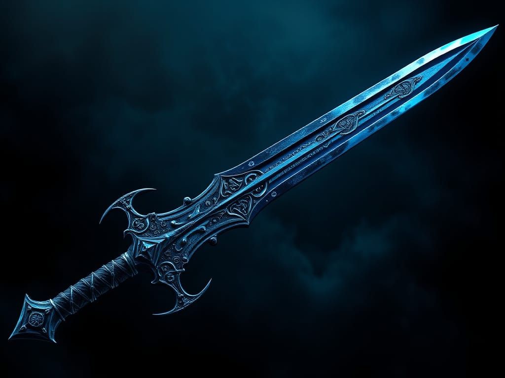 Cobalt Shortsword of the Assassin