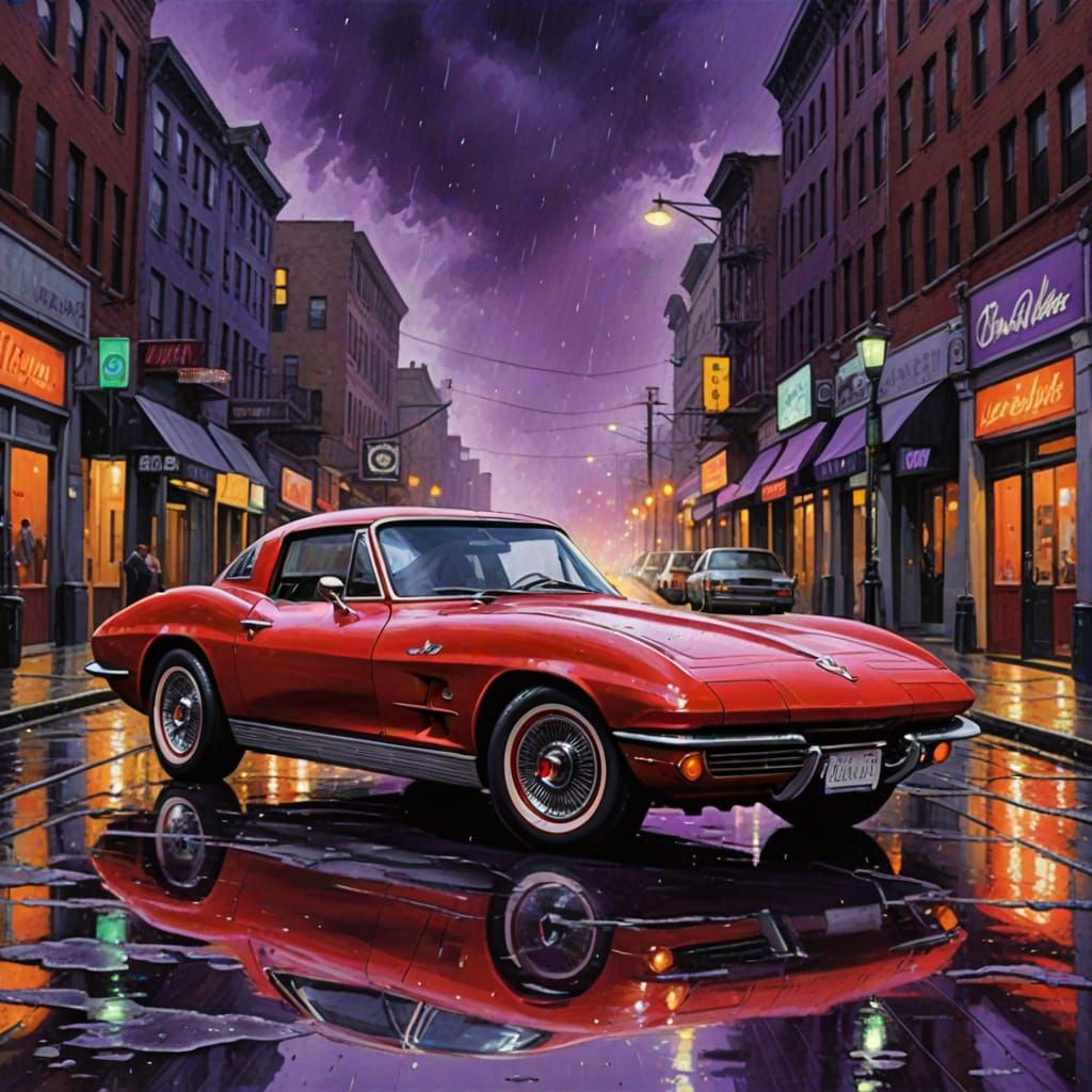 Little Red Corvette in Purple Rain