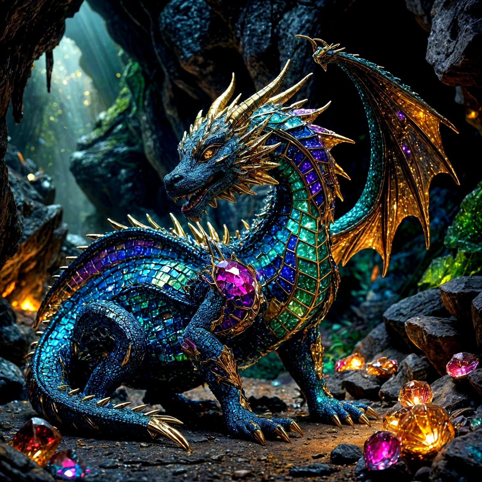 Dragon Guardian of Shimmering Treasure
