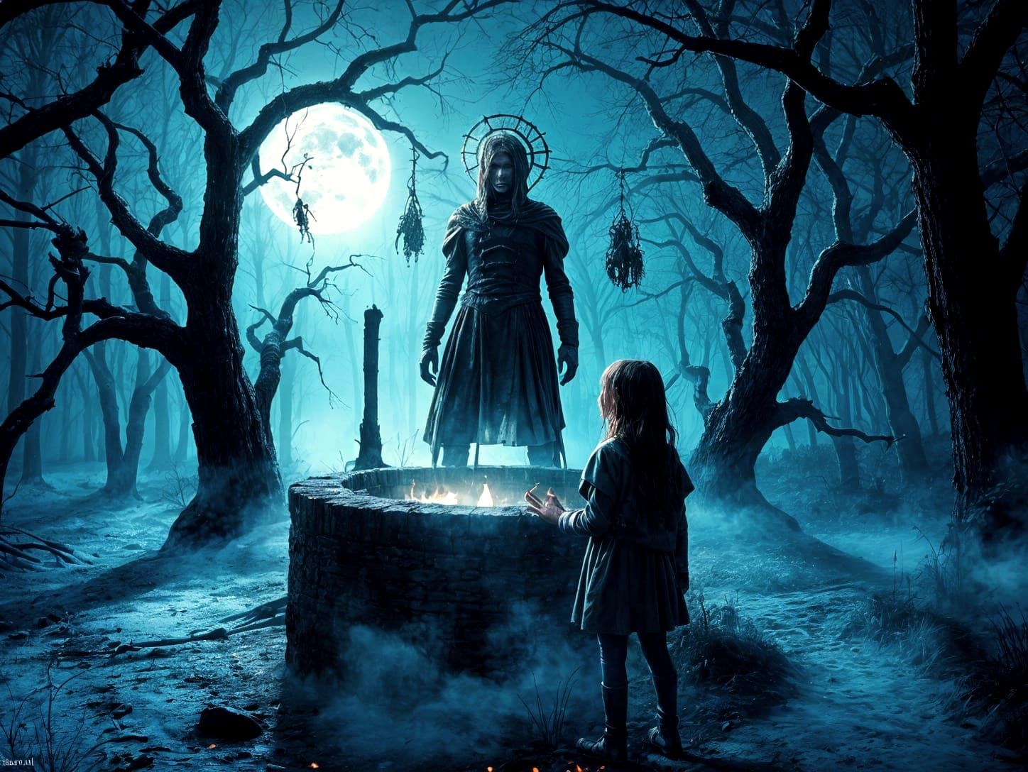 Gothic Horror Cover Art: Forest of the Dead