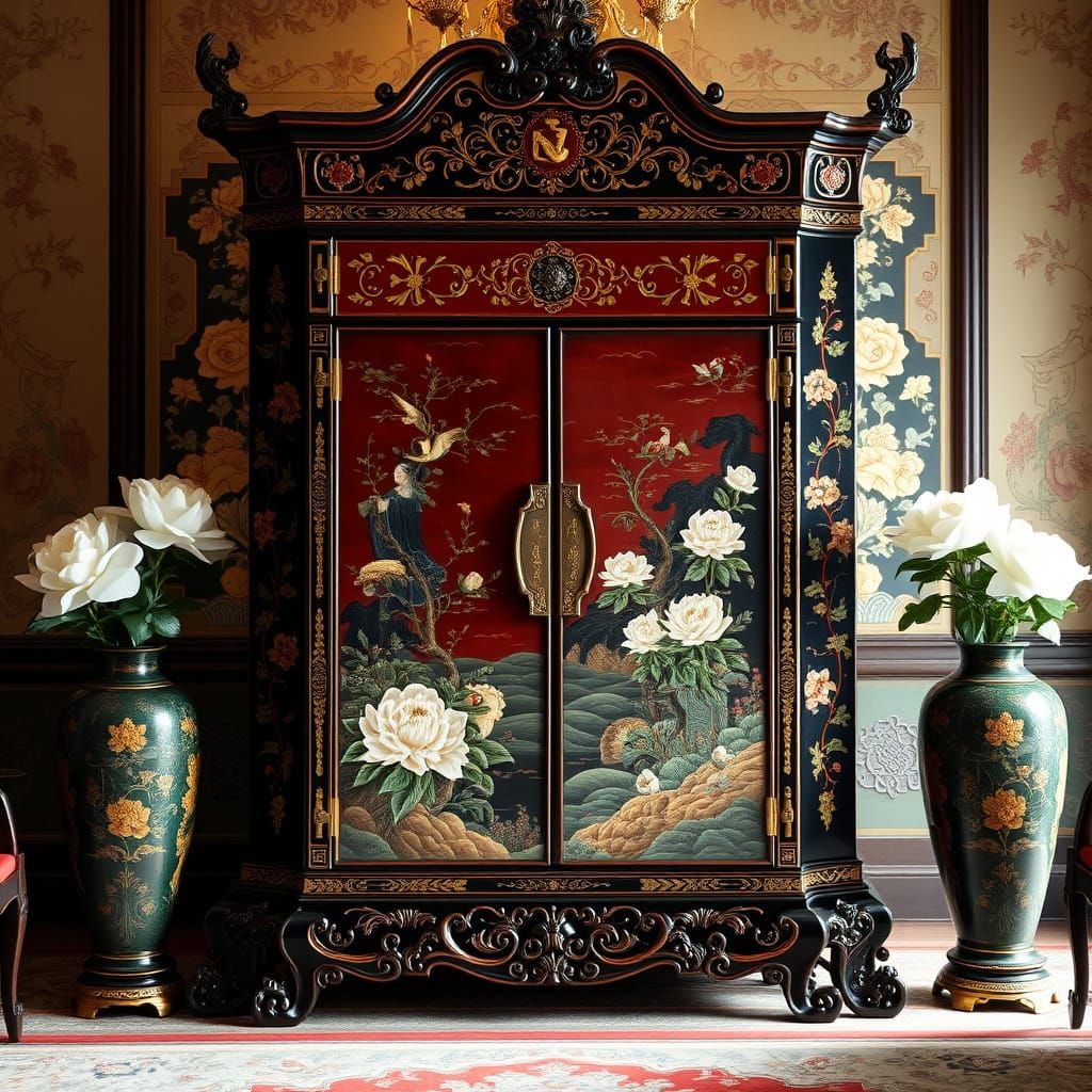 Antique Chinese cabnet
Join link :
https://creator.nightcafe...