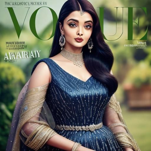 Aishwarya Rai Vogue Cover, 1950s Style