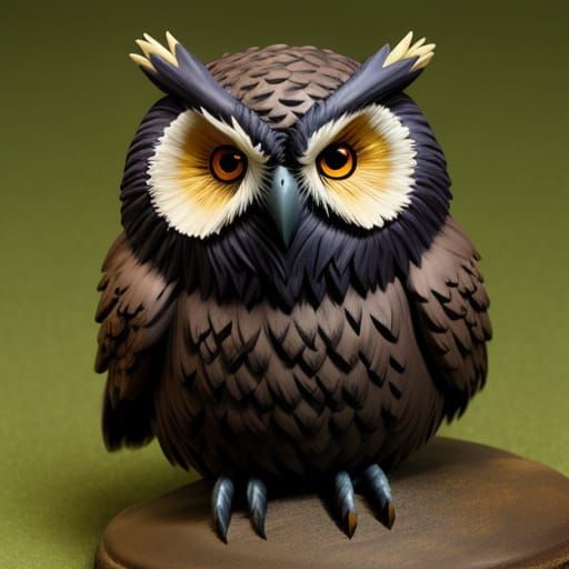 Fierce Forest Creature Emerges from Darkness