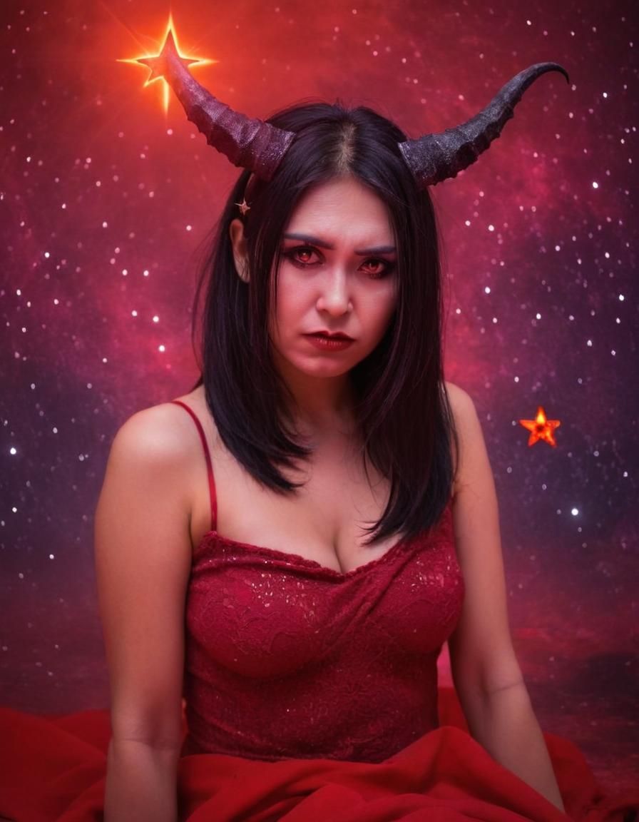 Lonely Demon Goddess Longs for Cosmic Love