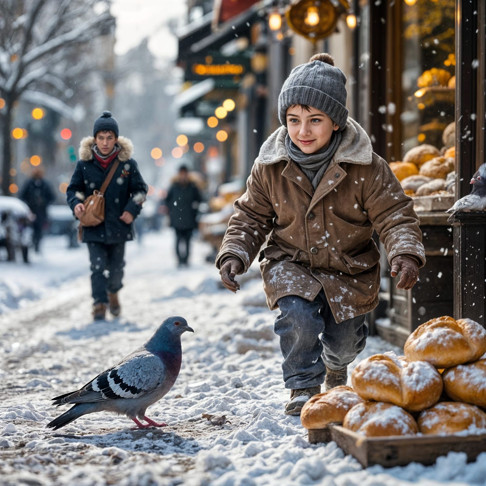 Anna Karenina Scene: Ethereal Joy in Photorealism