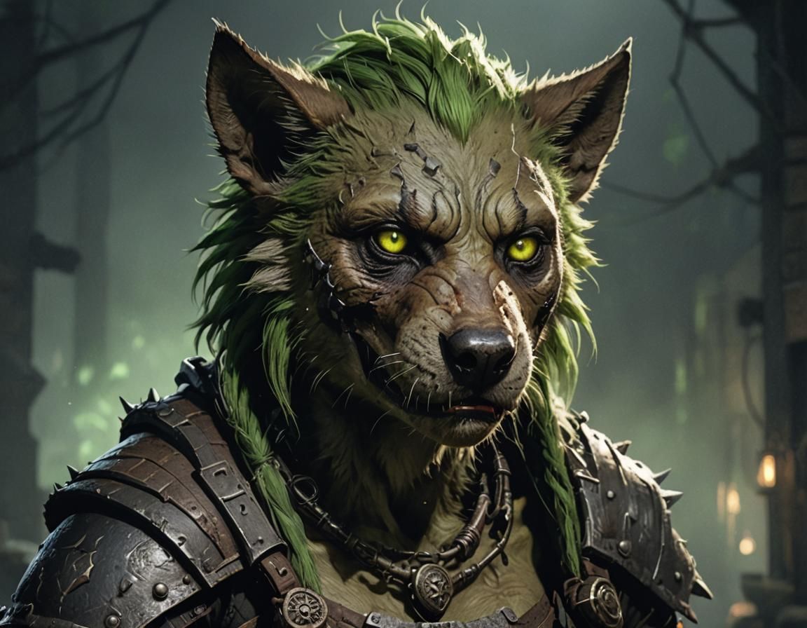Female Gnoll shaman
