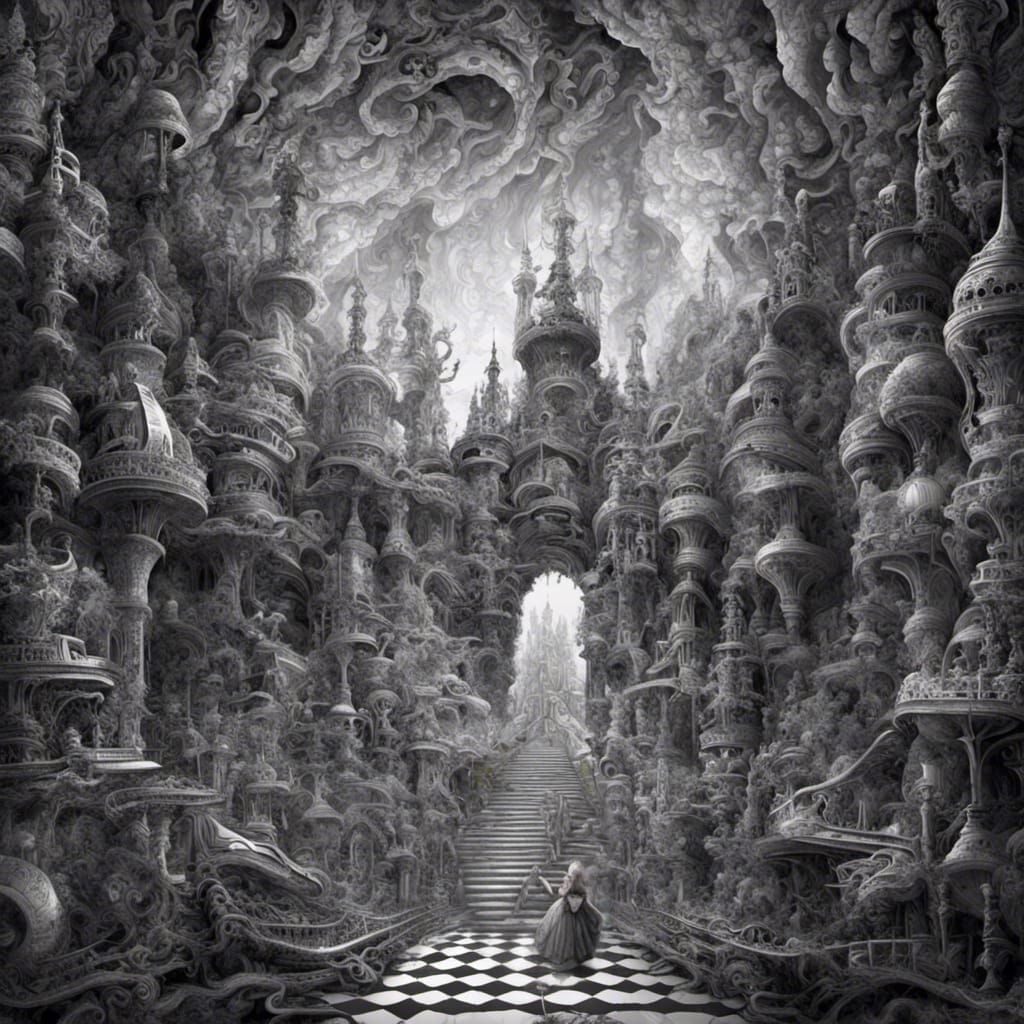 Black and White Fantasy