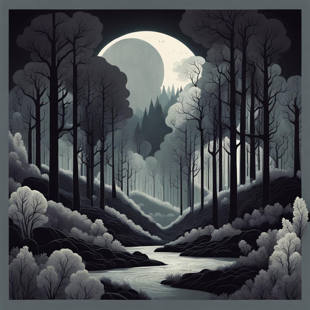 Beautiful Fantasy landscape.