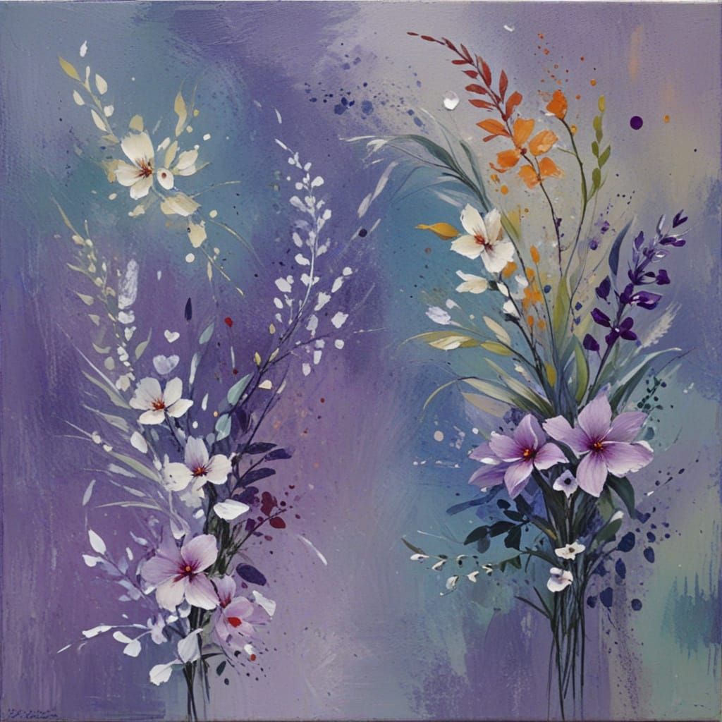 Painterly Painting with Rich Texture