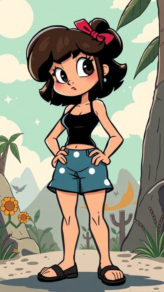 Cartoon  Daisy Duke