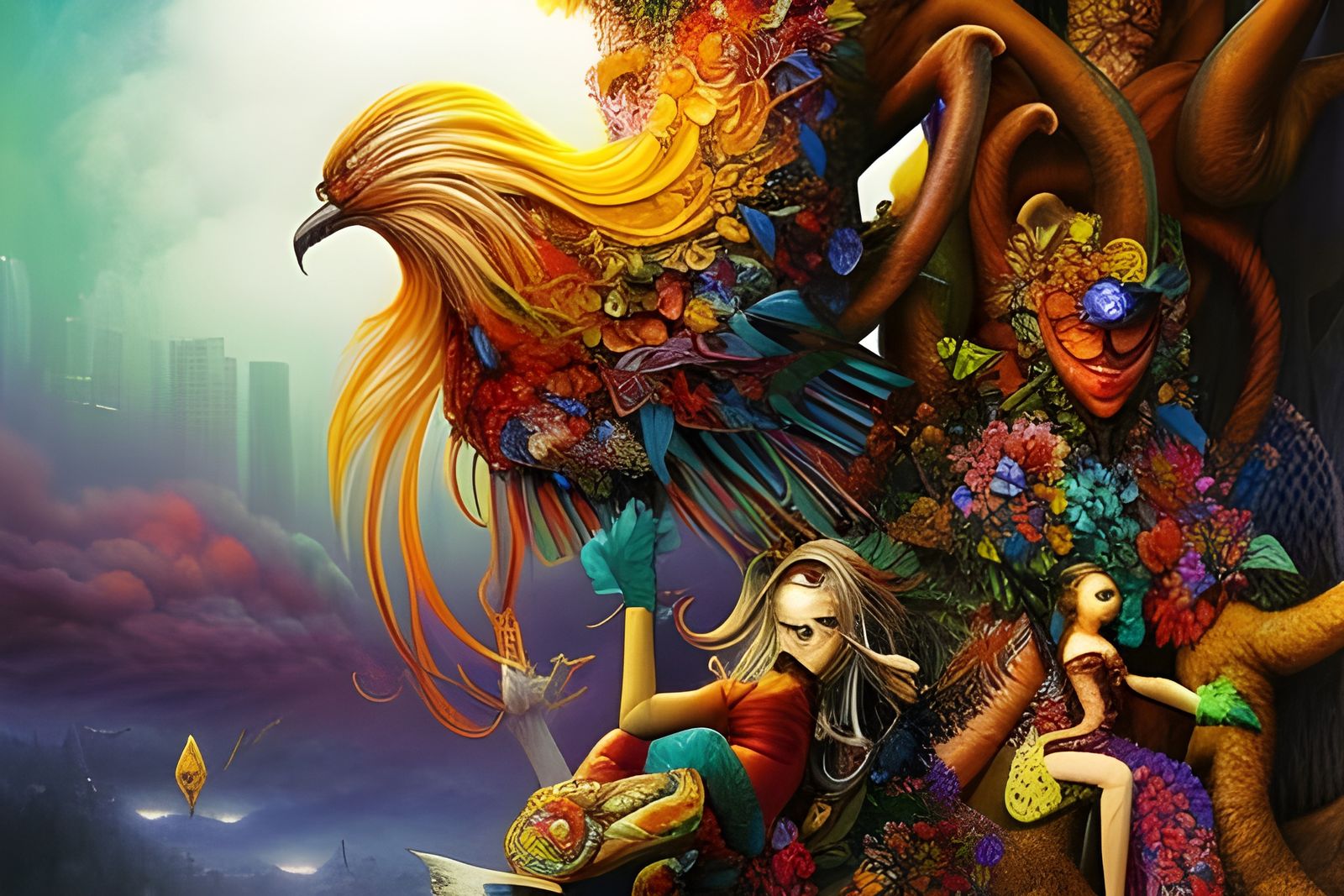 Surreal Landscape by Android Jones, et al