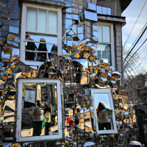 House of Mirrors: A Reflective Architectural Wonder