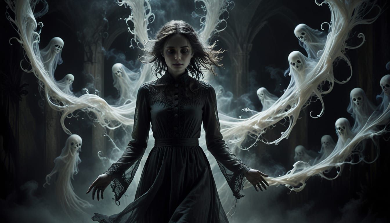 Eerie Surrealism: Ghostly Apparitions and Psychological Horr...