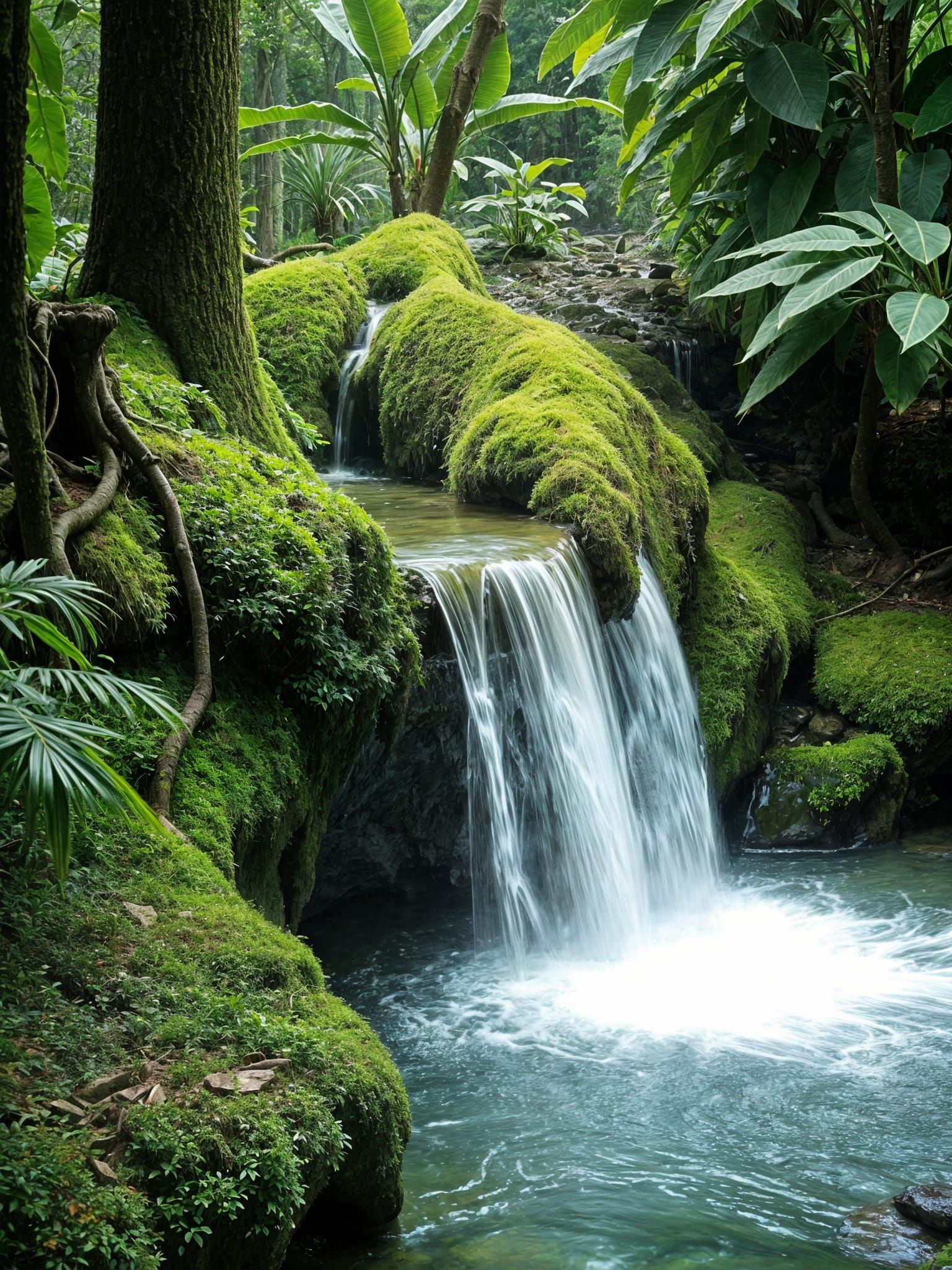 Sustainable Green Fountain: A Vision of Eternal Youth