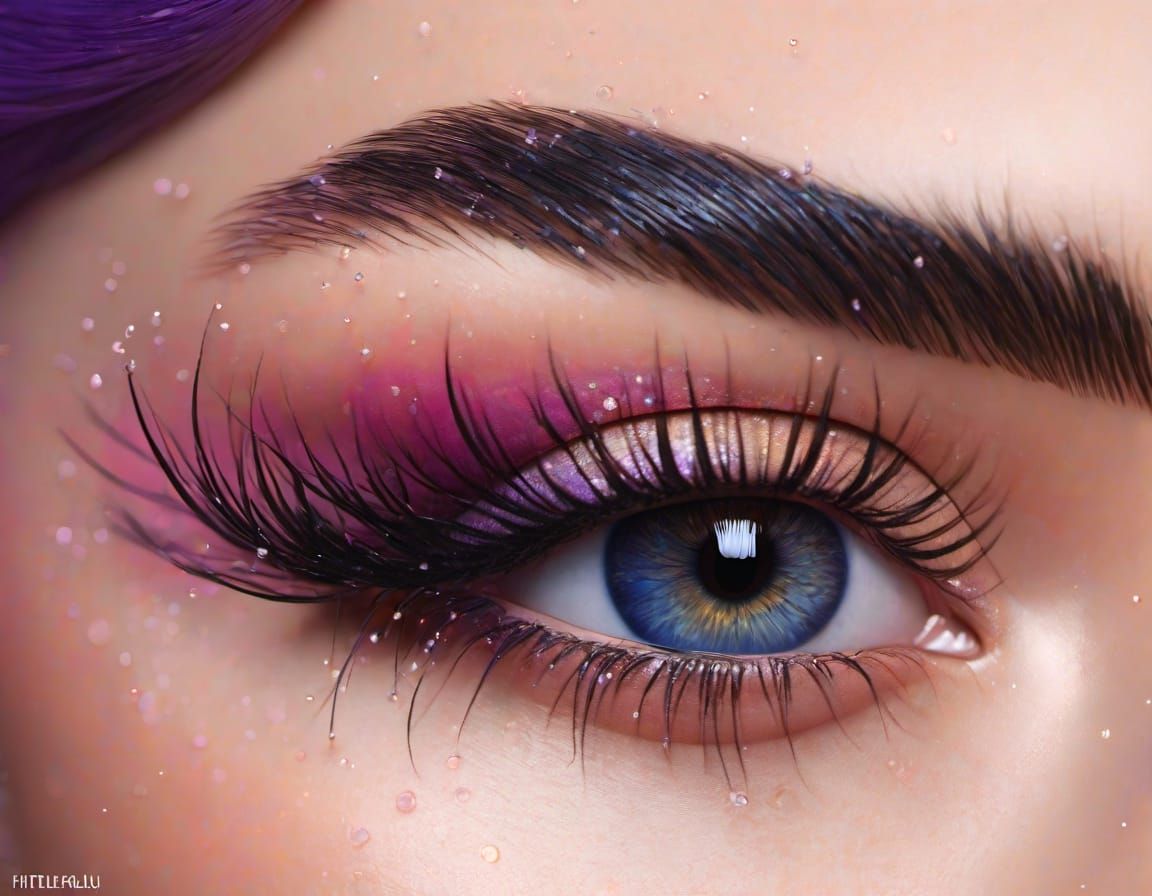 Tight Close-up Natural Beauty <lora:RoboEyes:1.0>