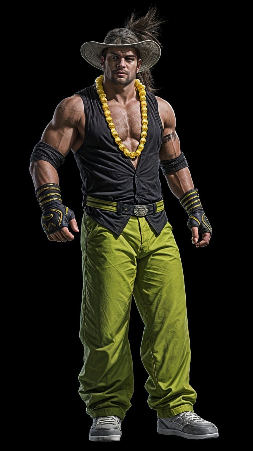 Wrestler in Anime Ring