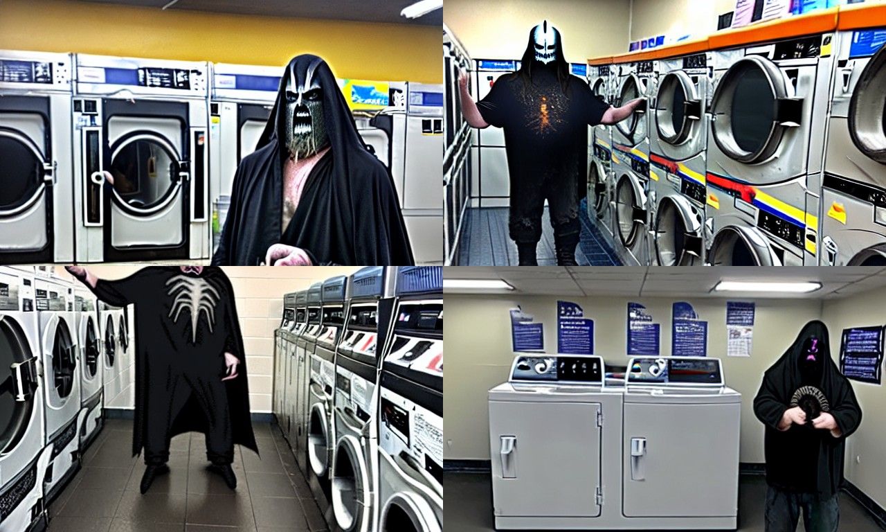 Dark Lord Morgoth Does Laundry