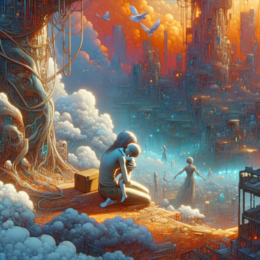 Afrofuturist Companion: Hyperrealism in 8k Resolution