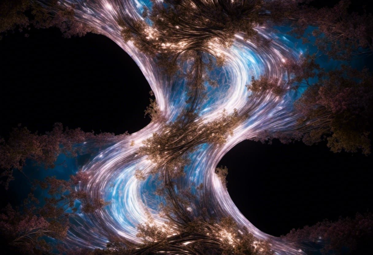 Glowing Christmas Tree Lights