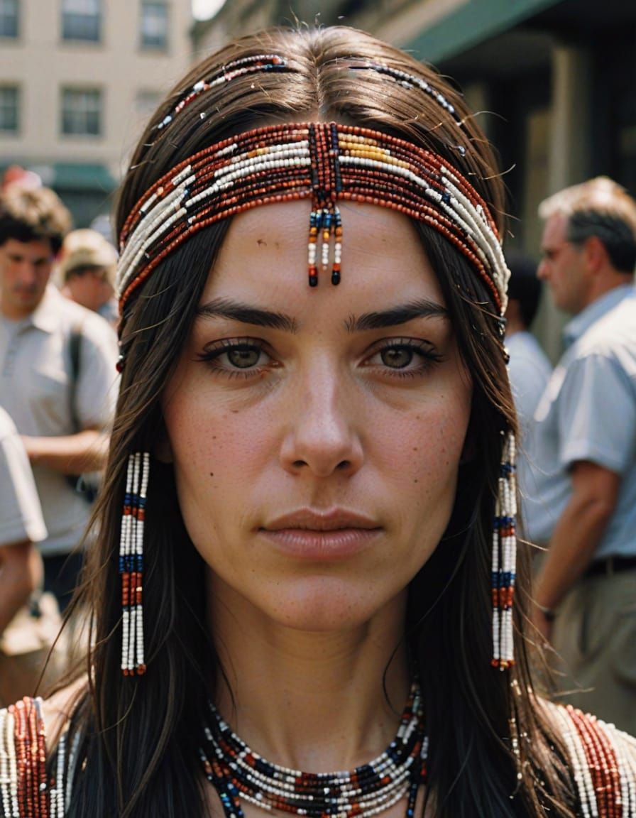 Glamorous Beaded Headpiece in Dark Elegance