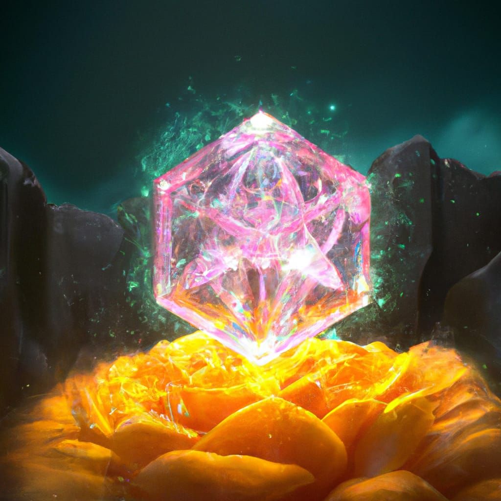 Crystal flower 🌺