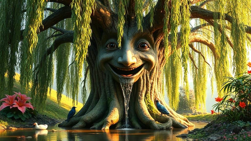 The Laughing Willow Tree