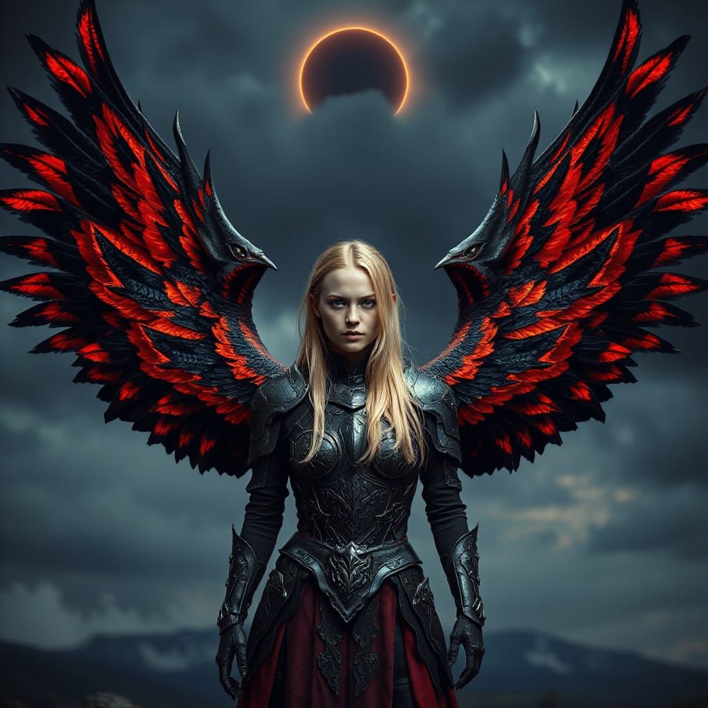 Mystical Warrior Unveils Celestial Fury