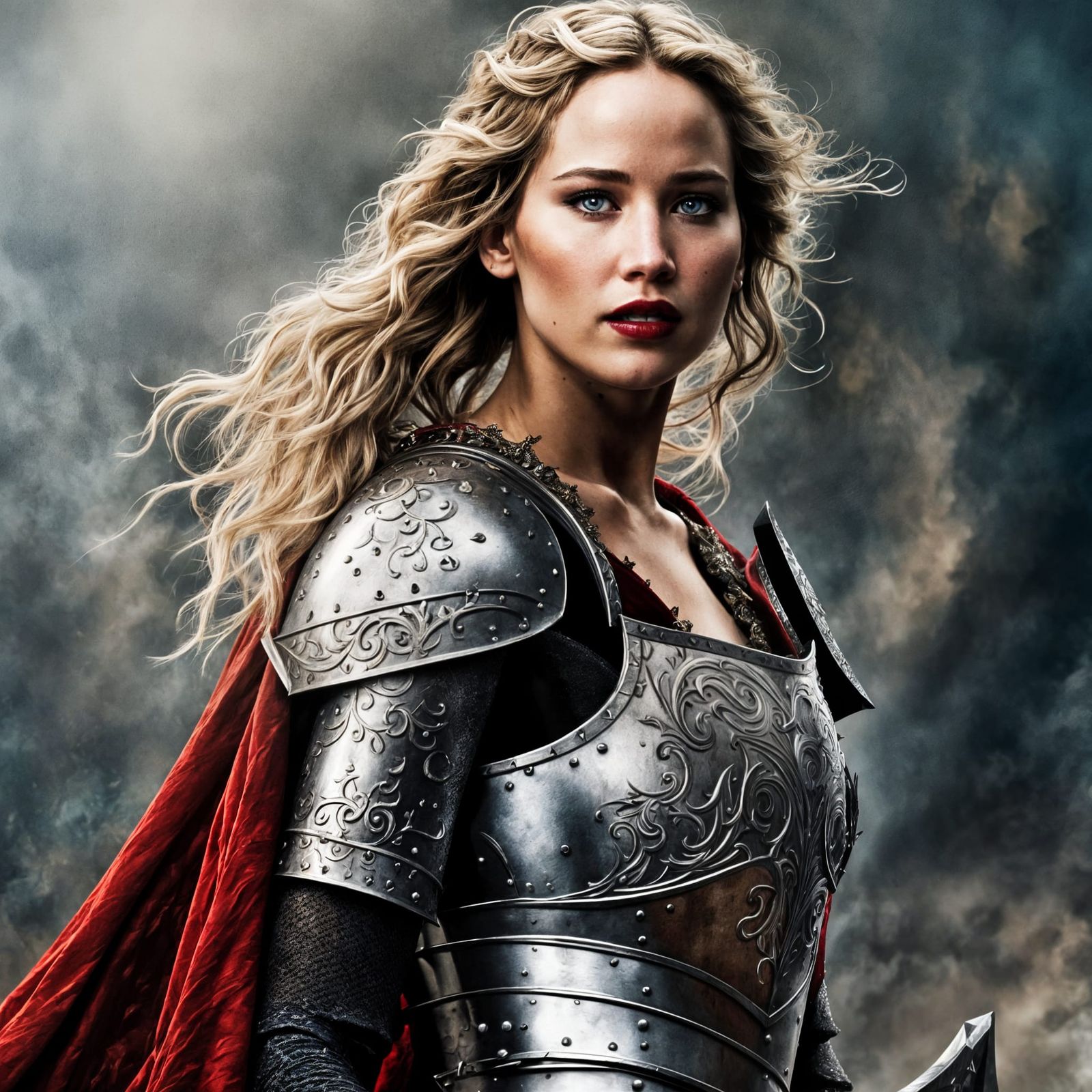 Lady Commander leaving for the battlefield...