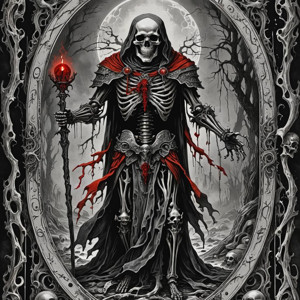 Tarot Card: The Power, Reflected in Mirror