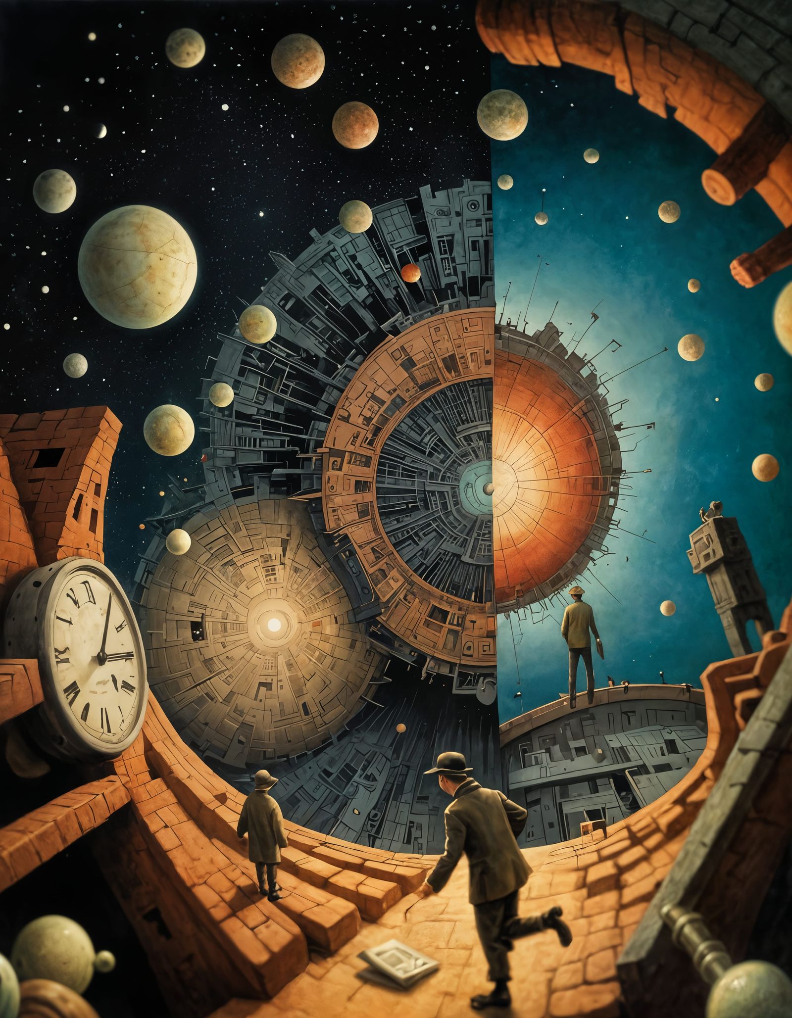 Surrealist Optical Illusion in HDR