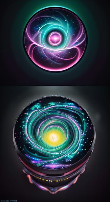 Eldritch Nebula in Hyperrealistic Style